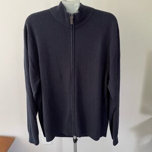 Dockers Men’s long sleeve full zip size Large